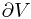 \partial V